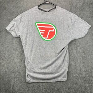 Mens Gray T-Shirt Toot N Totum Employee Tee Short Sleeve Casual Top L